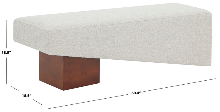 American Home Furniture | Safavieh Couture - TANYALEE TRIANGLE BENCH