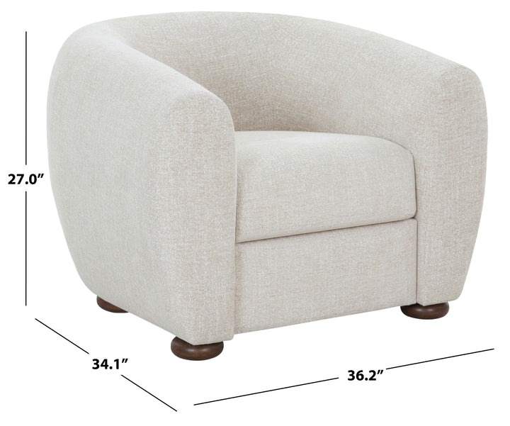 Freddy Barrel Back Accent Chair