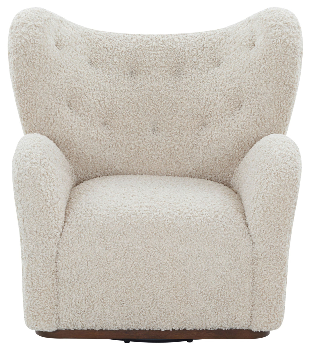 Galloway Wingback Teddy Swivel Chair