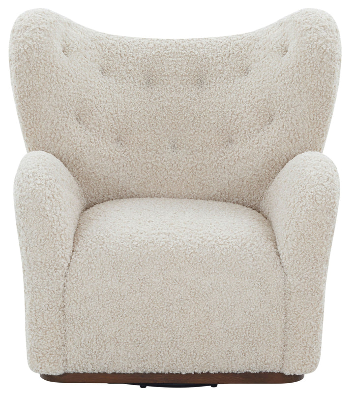 Galloway Wingback Teddy Swivel Chair