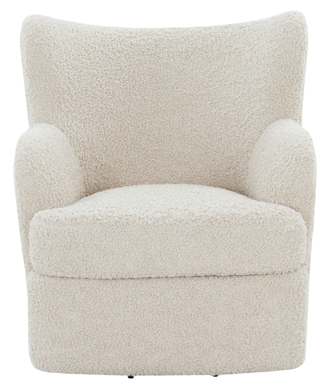 Rainier Wingback Teddy Swivel Chair