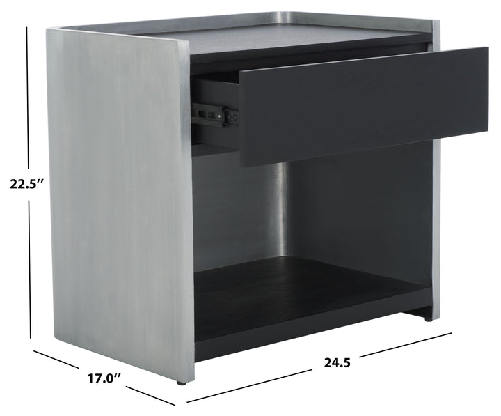 BLACK / SILVER / 24.5W x 17D x 22.5D