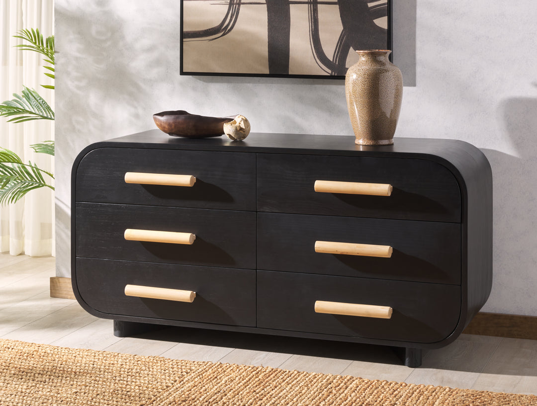 American Home Furniture | Safavieh Couture - Peterson Wood Dresser