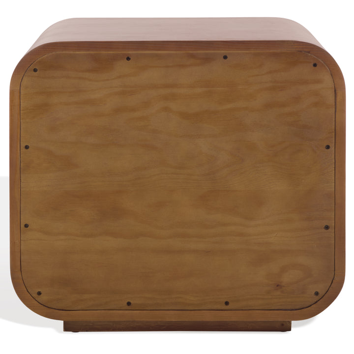 American Home Furniture Safavieh Couture Herald 2 Drawer Wood Nightstand