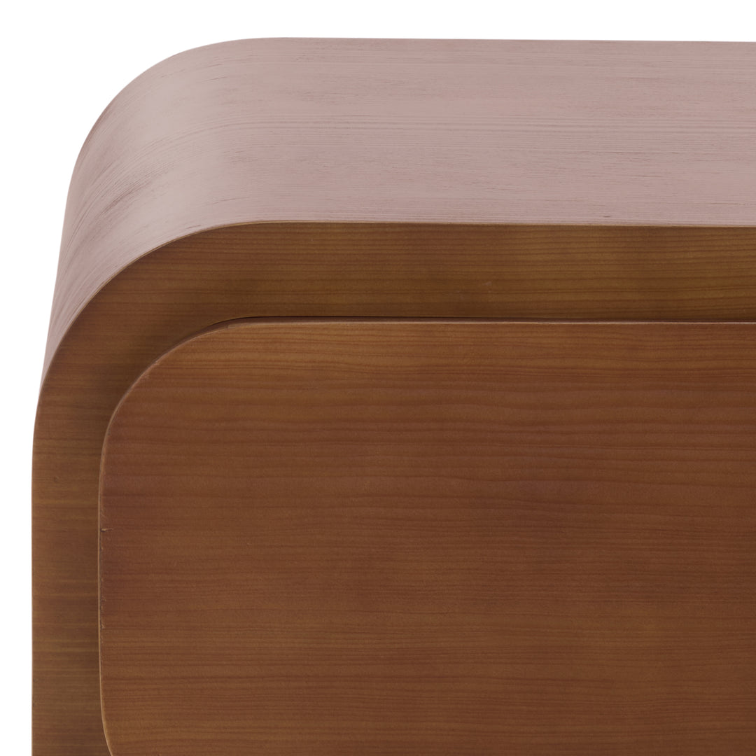 American Home Furniture Safavieh Couture Herald 2 Drawer Wood Nightstand