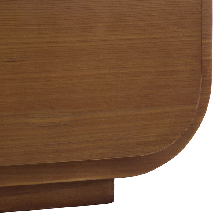 American Home Furniture Safavieh Couture Herald 2 Drawer Wood Nightstand