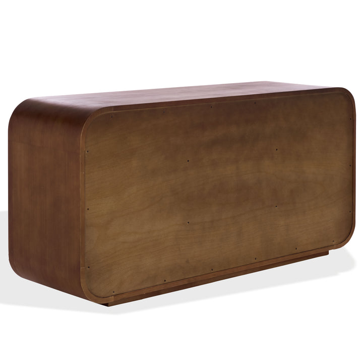 American Home Furniture Safavieh Couture Herald 3 Shelf Wood Sideboard