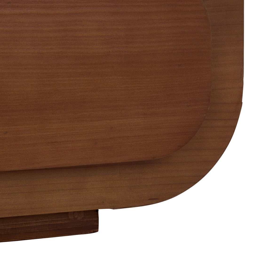 American Home Furniture Safavieh Couture Herald 3 Shelf Wood Sideboard