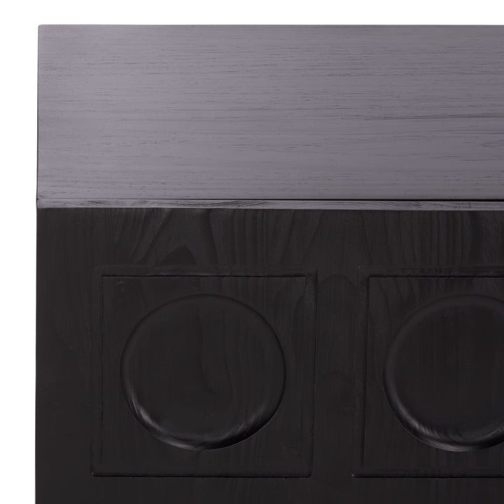 American Home Furniture Safavieh Couture Osmund 4 Door Wood Sideboard