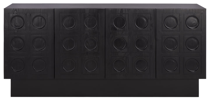 American Home Furniture Safavieh Couture Osmund 4 Door Wood Sideboard