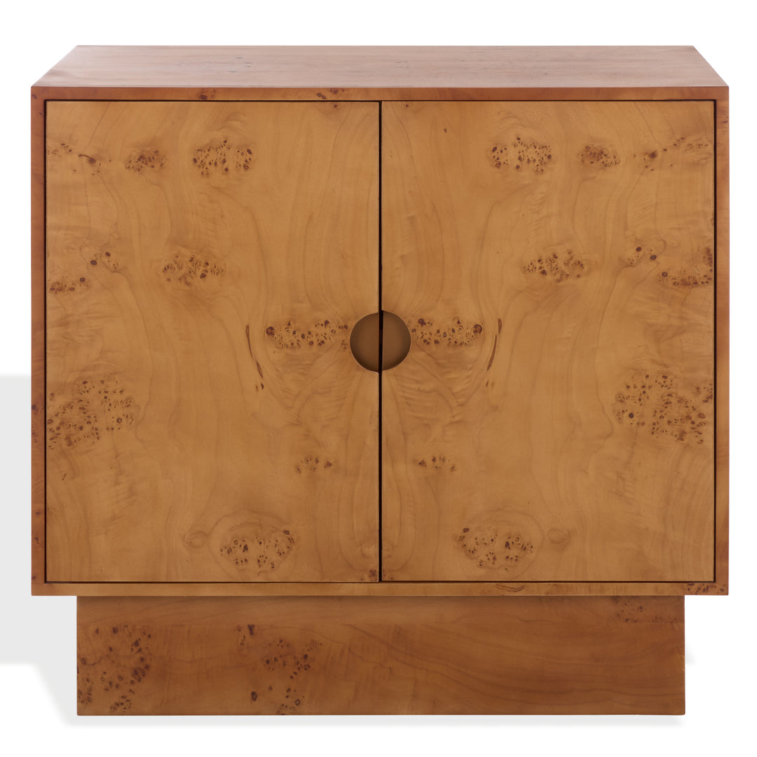 American Home Furniture Safavieh Couture Tessly Burl Veneer Chest
