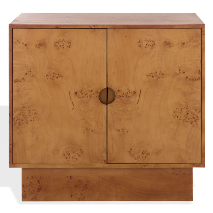 American Home Furniture Safavieh Couture Tessly Burl Veneer Chest