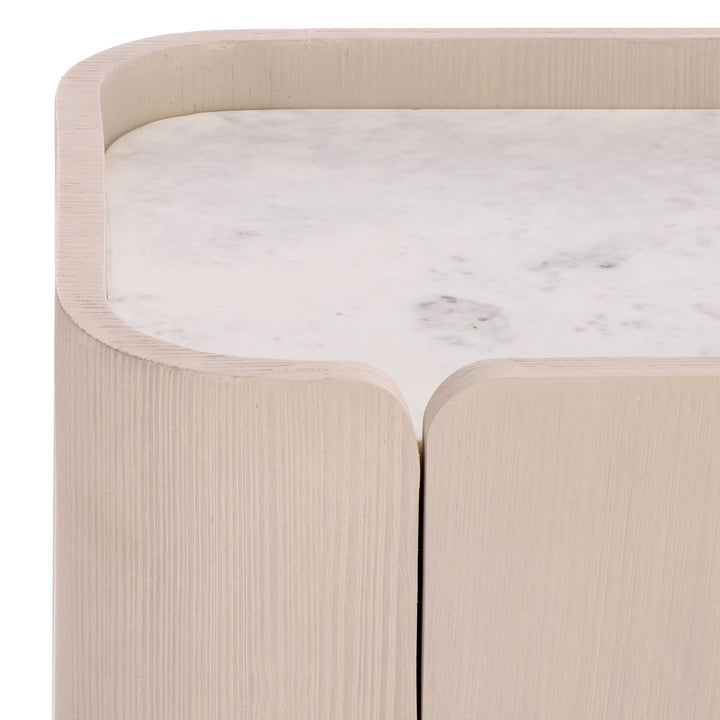 Safavieh Couture Alanabella Marble Bar Cabinet