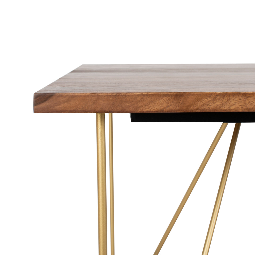 Walnut / Brass