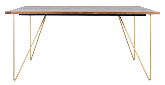 Walnut / Brass