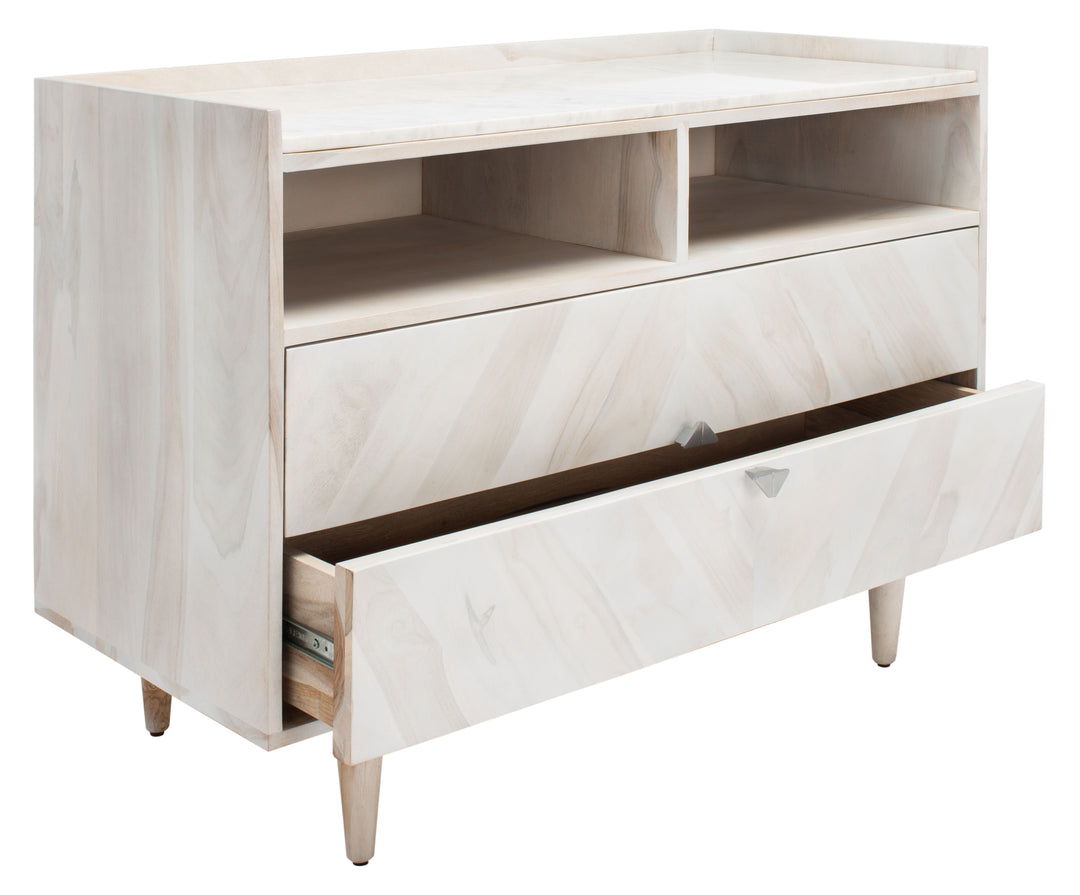 Cora Rose Herringbone Nightstand