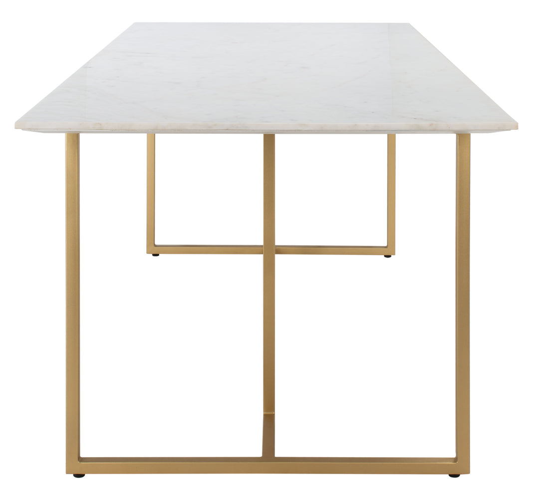 American Home Furniture Safavieh Couture Rosie Marble Top Dining Table