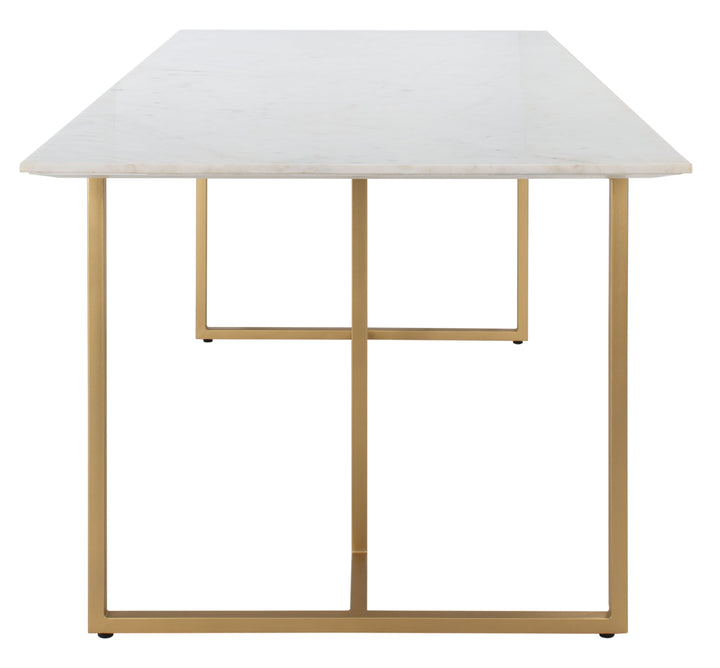 American Home Furniture Safavieh Couture Rosie Marble Top Dining Table