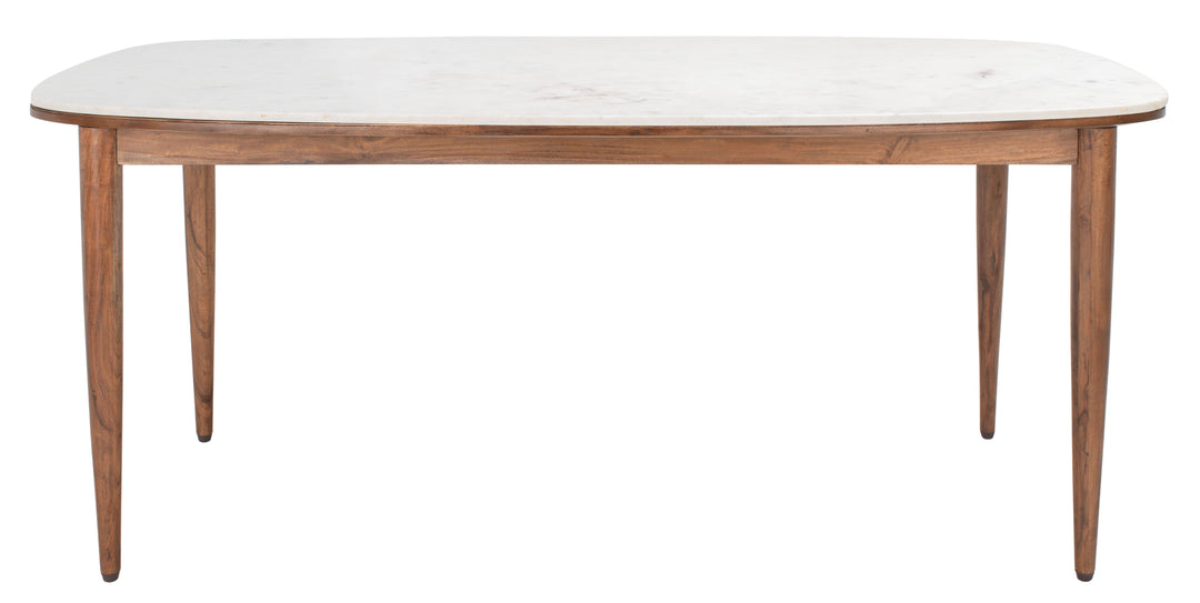 American Home Furniture Safavieh Couture Axcel Marble Top Dining Table