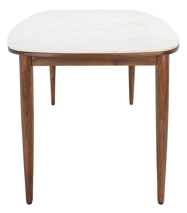 American Home Furniture Safavieh Couture Axcel Marble Top Dining Table