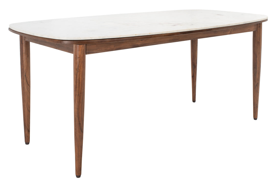 American Home Furniture Safavieh Couture Axcel Marble Top Dining Table