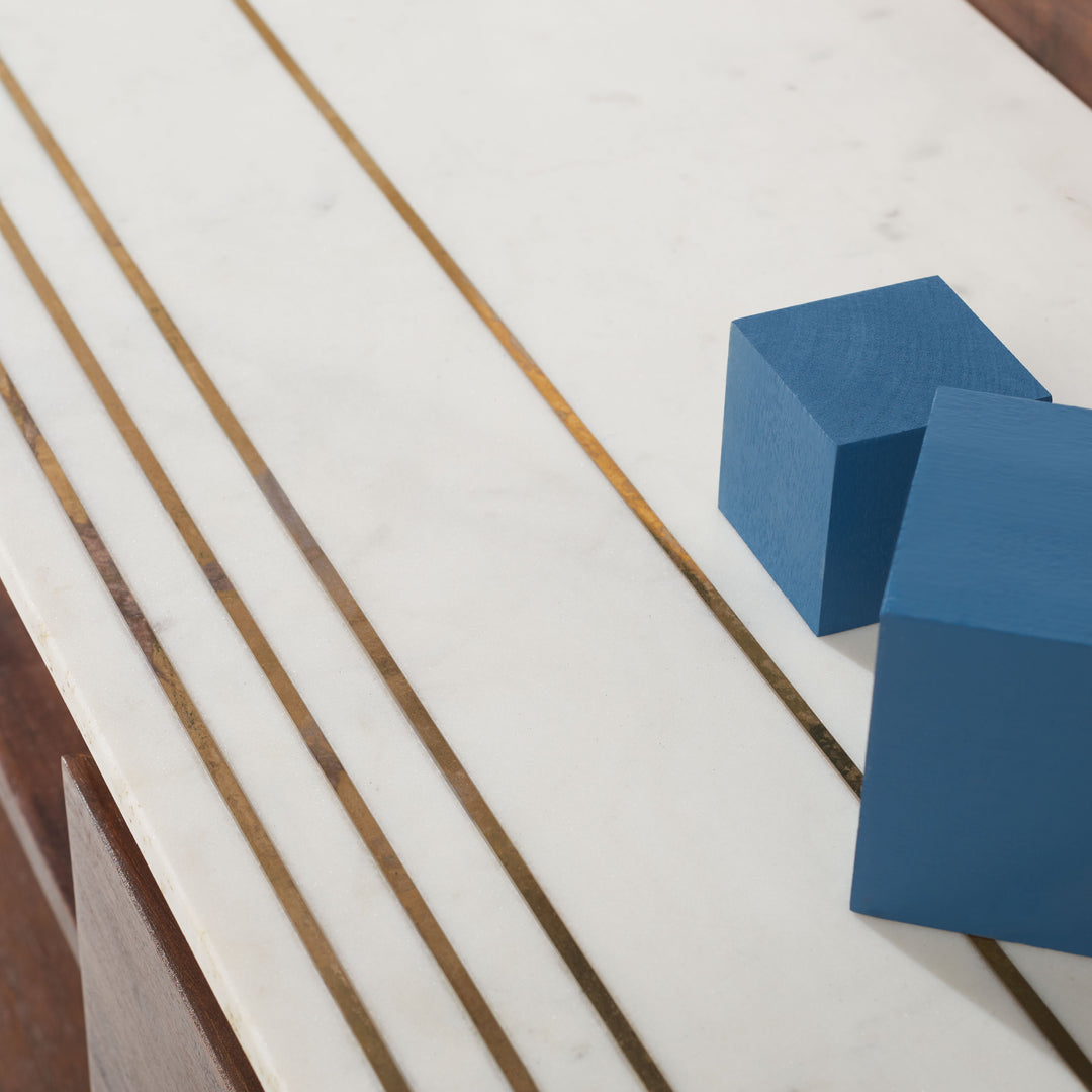 American Home Furniture Safavieh Couture Milana Marble Tv Stand