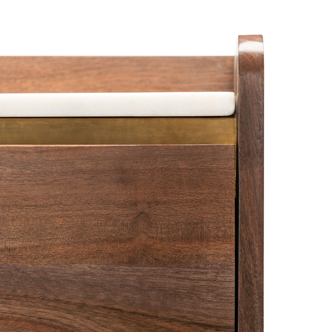 American Home Furniture Safavieh Couture Milana Marble Bookcase