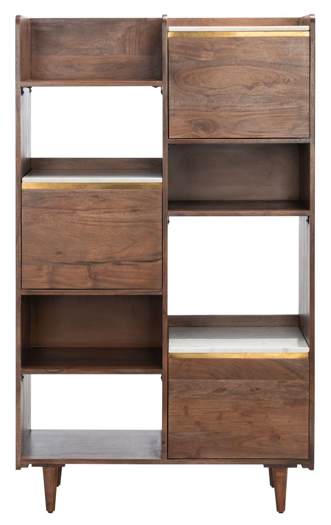 American Home Furniture Safavieh Couture Milana Marble Bookcase