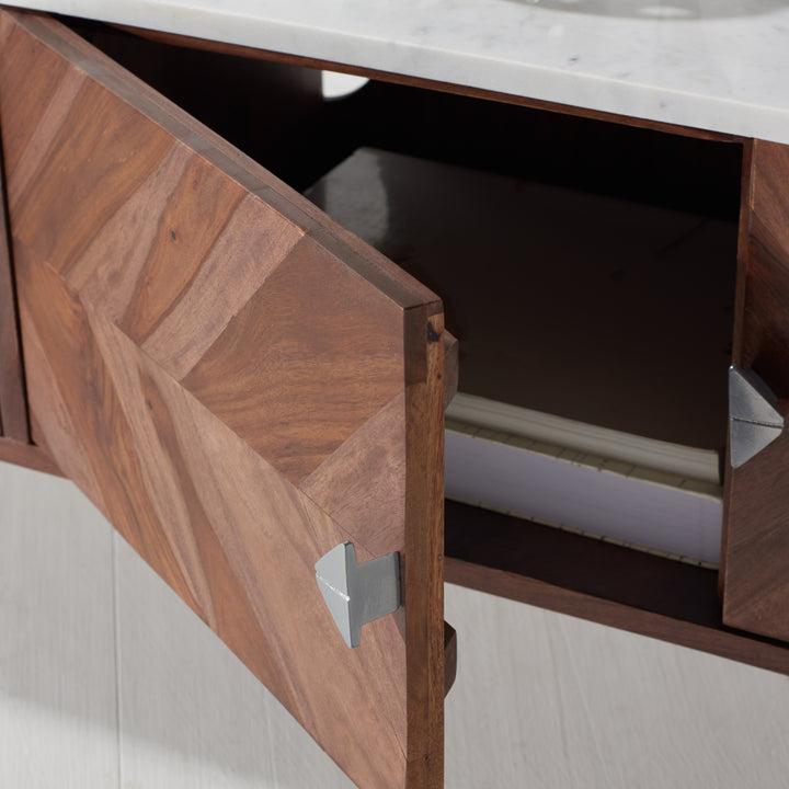 American Home Furniture Safavieh Couture Cora Rose Marble Tv Stand