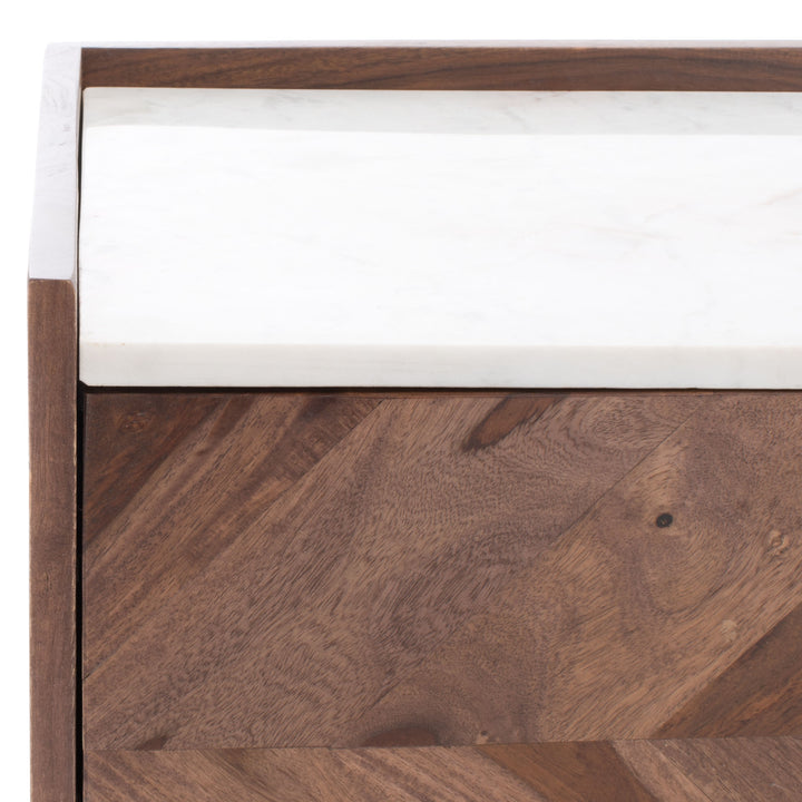 American Home Furniture Safavieh Couture Cora Rose Marble Tv Stand