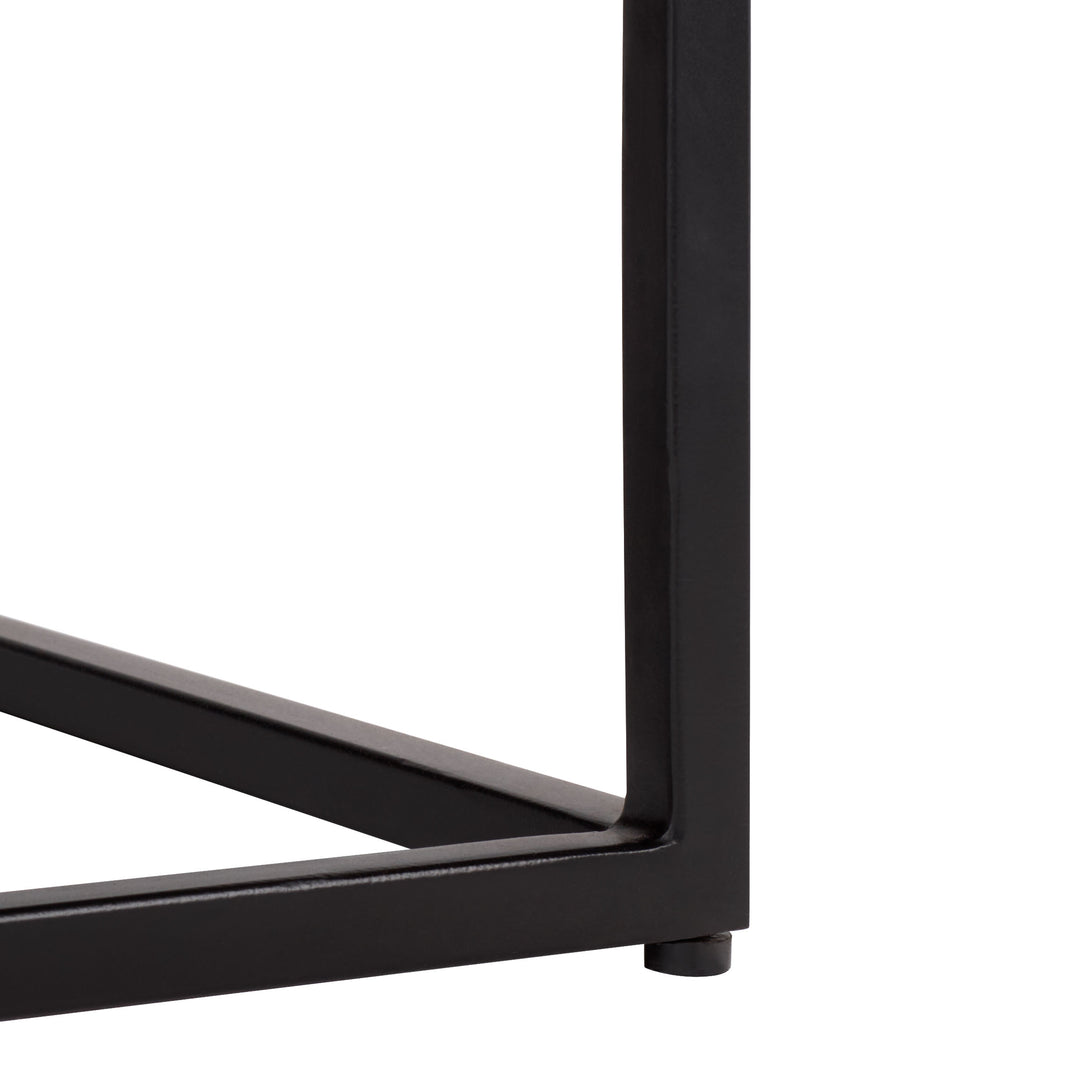 American Home Furniture Safavieh Couture Macklyn Square Marble Top Coffee Table