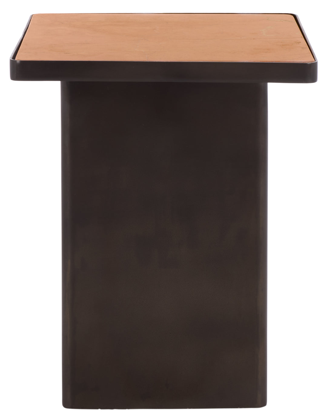 American Home Furniture Safavieh Couture Bellatressa Square Marble Top Accent Table