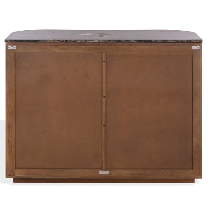 American Home Furniture Safavieh Couture Jamilah Marble Top Chest