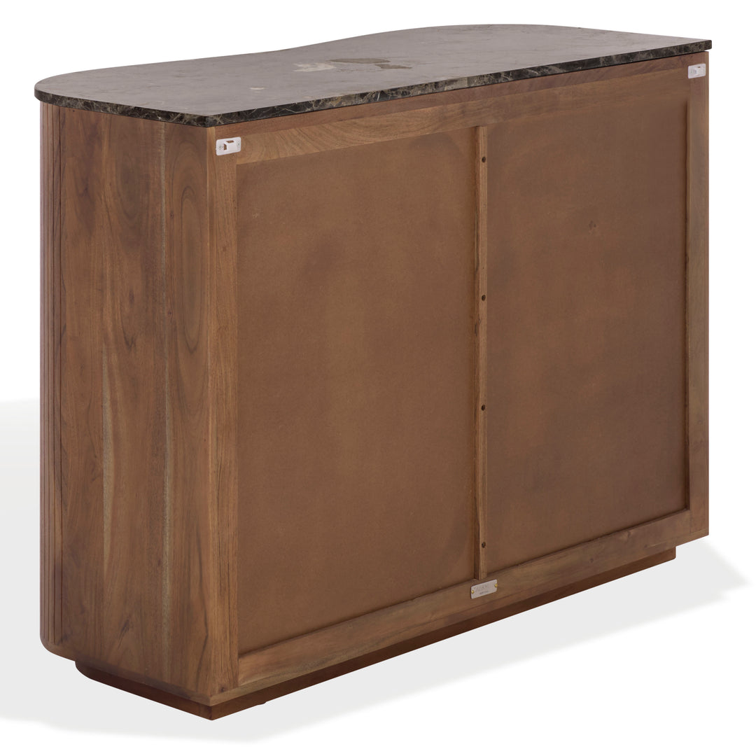 American Home Furniture Safavieh Couture Jamilah Marble Top Chest