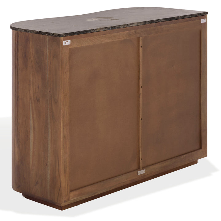 American Home Furniture Safavieh Couture Jamilah Marble Top Chest