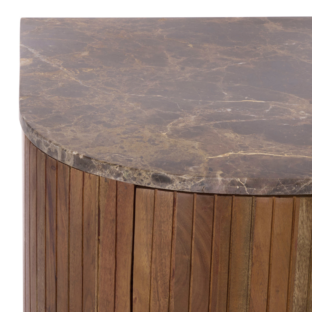 American Home Furniture Safavieh Couture Jamilah Marble Top Chest