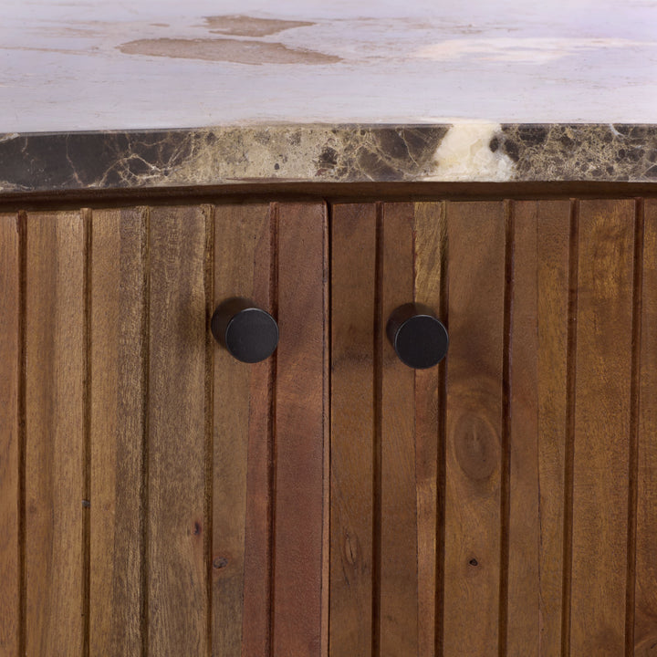 American Home Furniture Safavieh Couture Jamilah Marble Top Chest