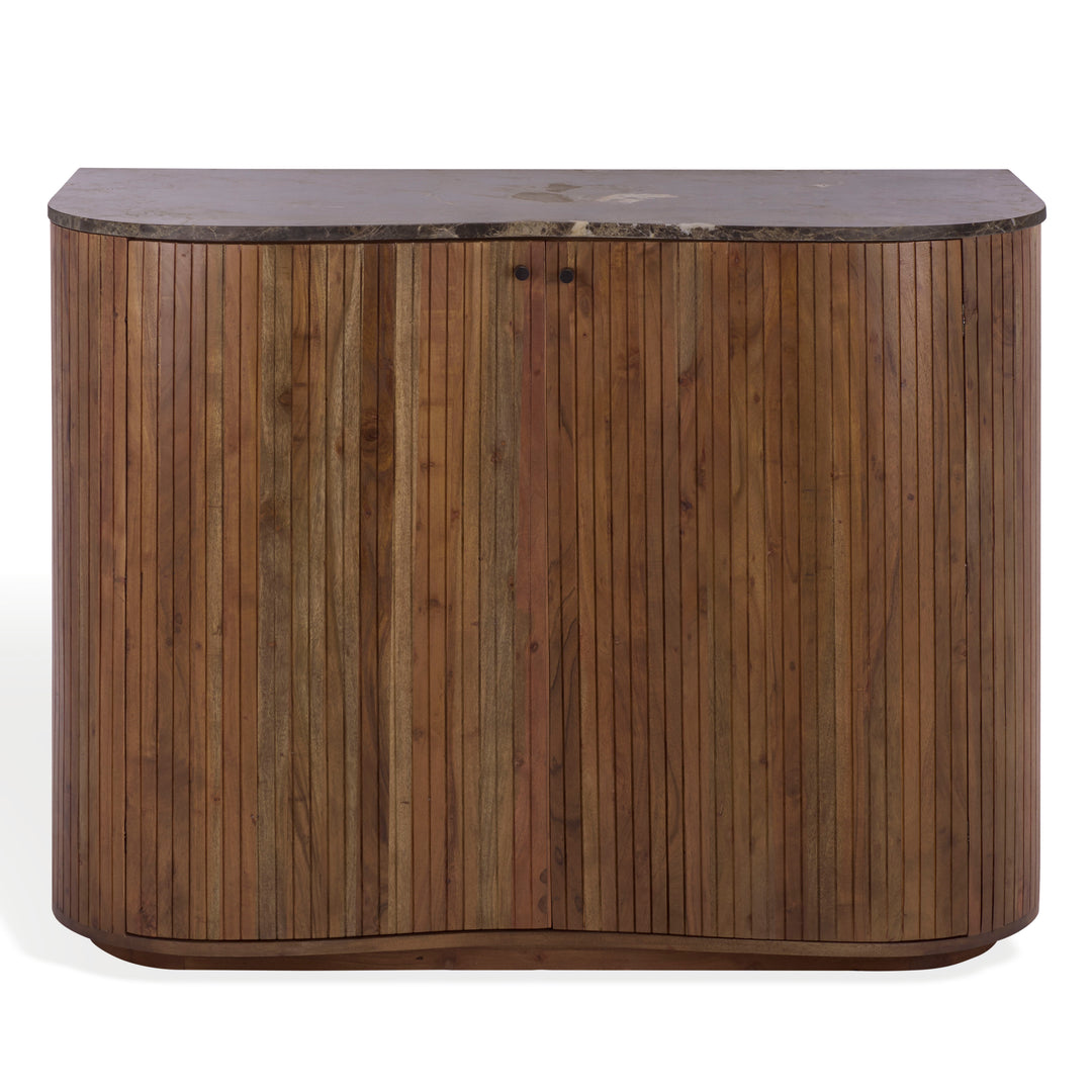 American Home Furniture Safavieh Couture Jamilah Marble Top Chest