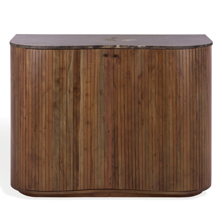 American Home Furniture Safavieh Couture Jamilah Marble Top Chest