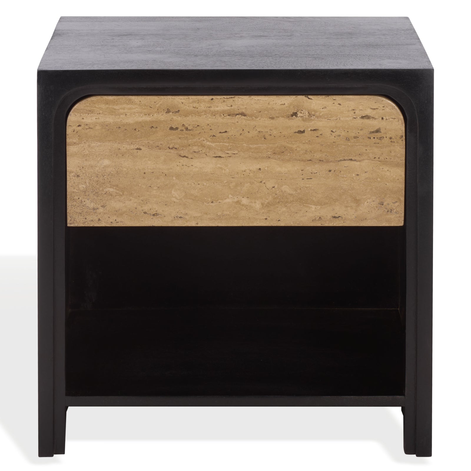 Safavieh Couture Halcyon Travertine Nightstand