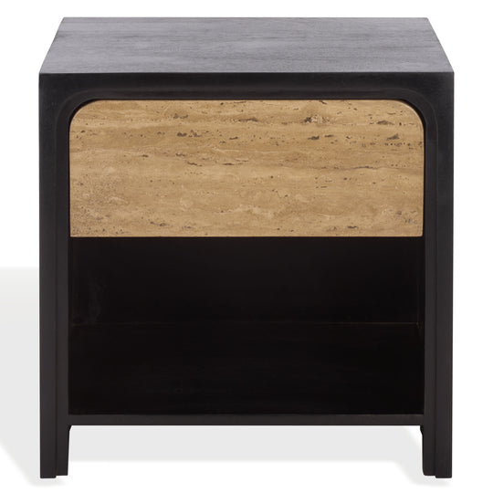 Safavieh Couture Halcyon Travertine Nightstand