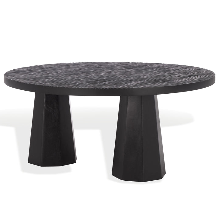 American Home Furniture Safavieh Couture Petraclara Wood 3 Leg Coffee Table