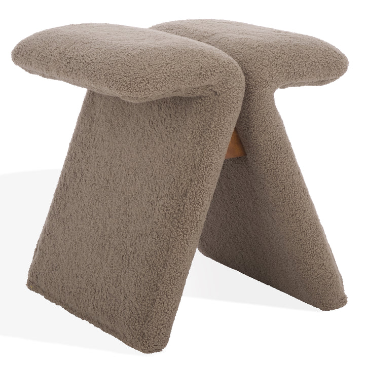 17"W x 15.7"D x 18.1"H / Dark Brown