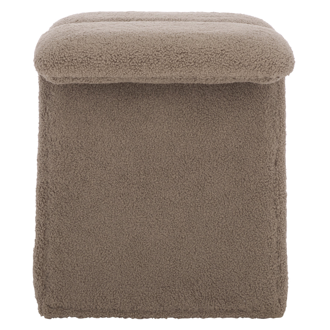 17"W x 15.7"D x 18.1"H / Dark Brown