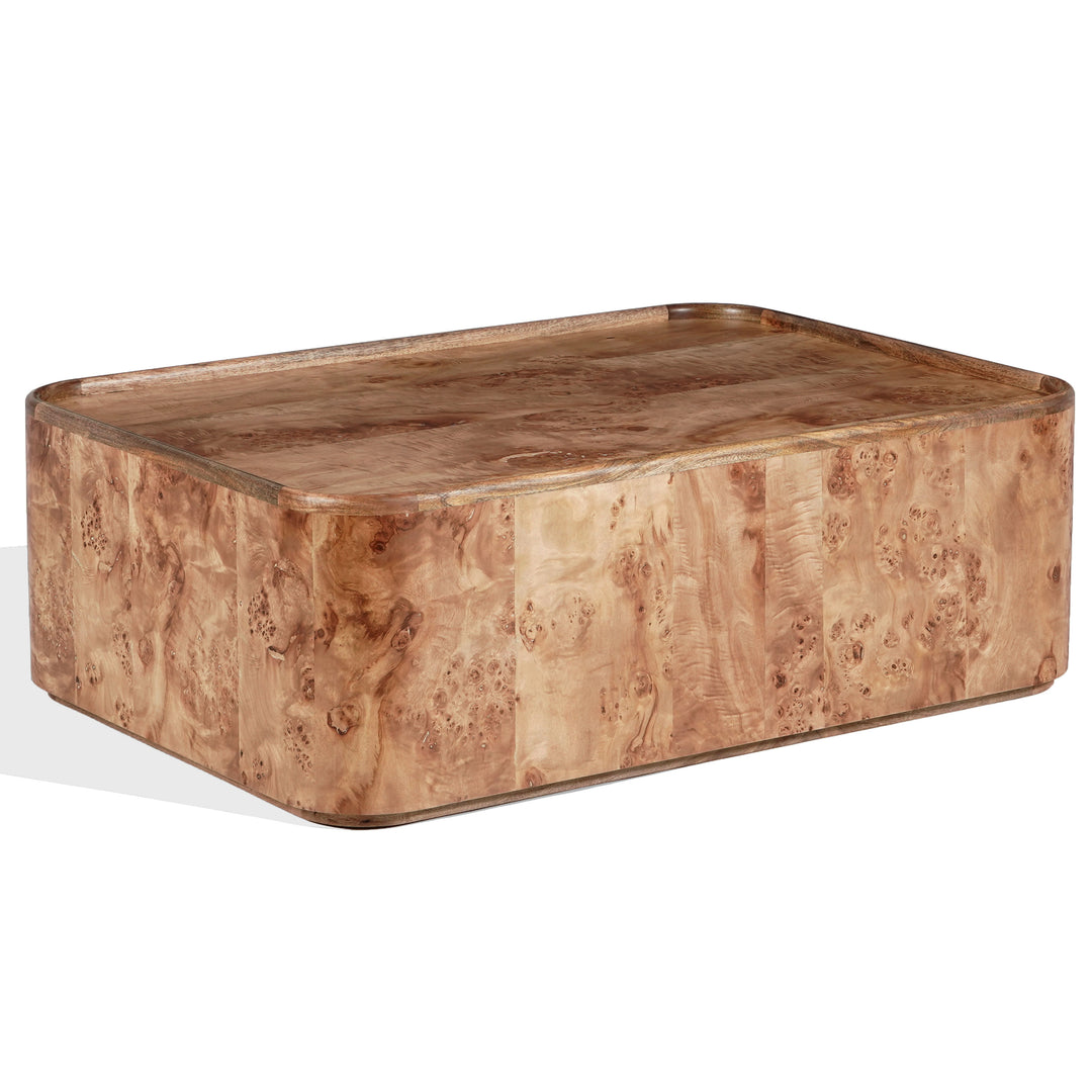 Safavieh Couture Torryn Burl Coffee Table