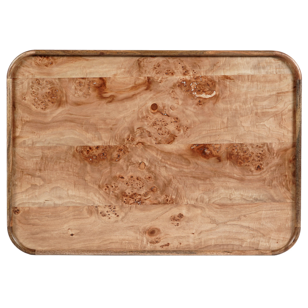 Safavieh Couture Torryn Burl Coffee Table