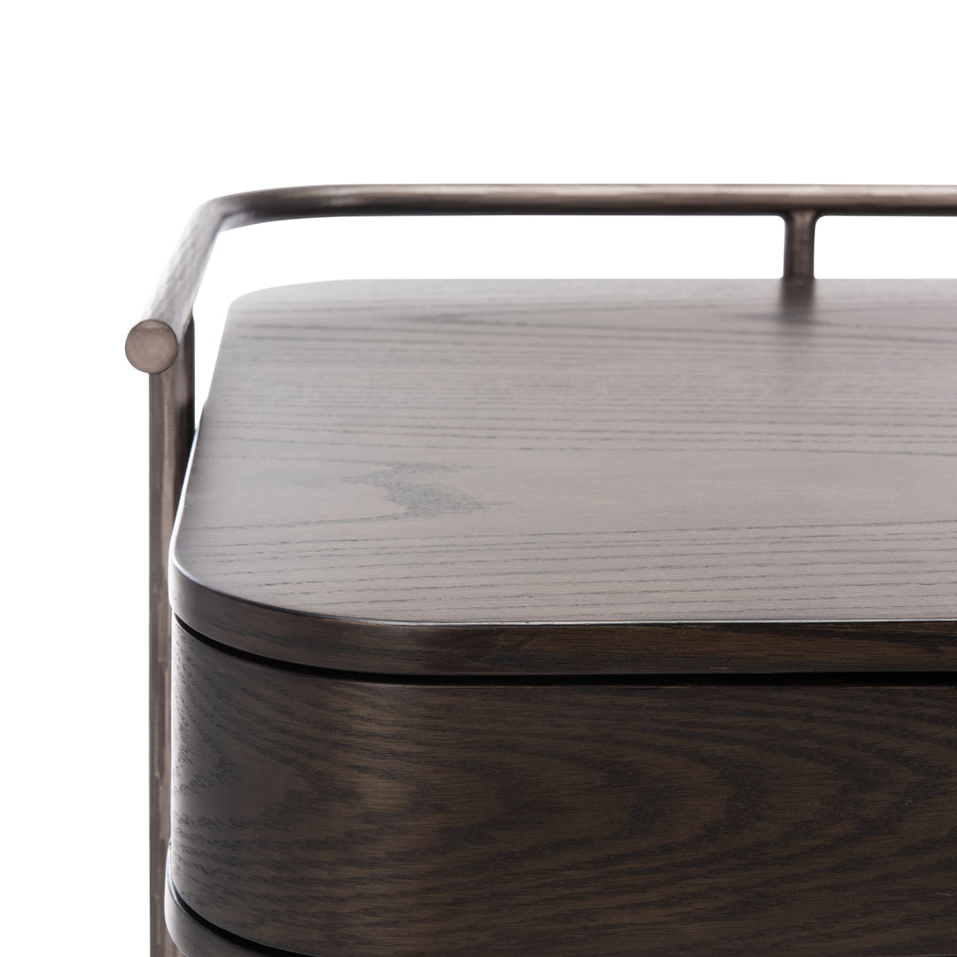 DARK WALNUT / 59.4" x 24.4" x 31.3"
