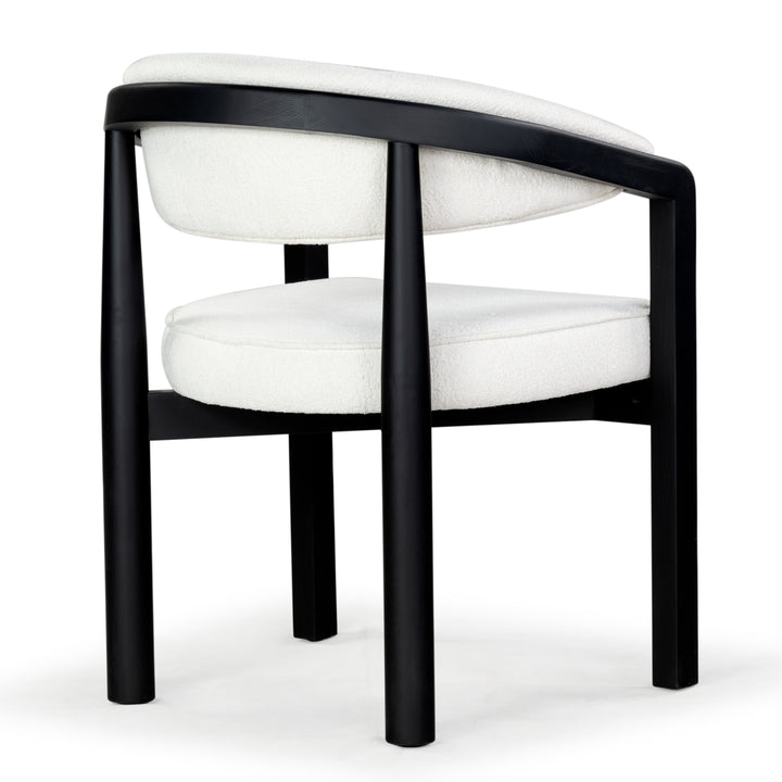 American Home Furniture | Safavieh Couture - PEGGY BOUCLE DINING CHAIR