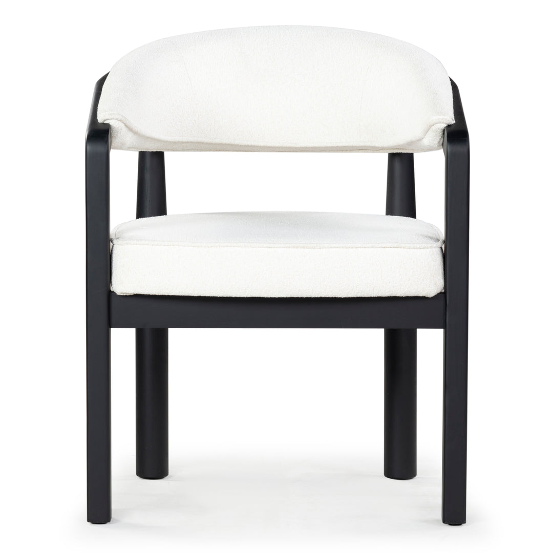 American Home Furniture | Safavieh Couture - PEGGY BOUCLE DINING CHAIR