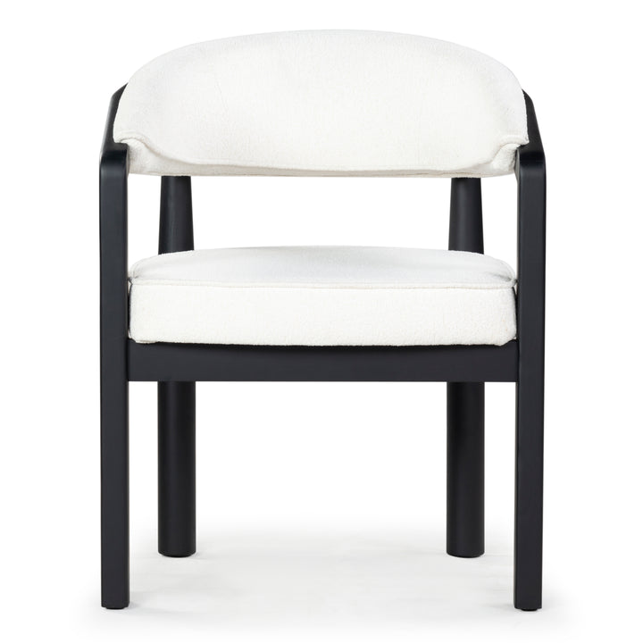 American Home Furniture | Safavieh Couture - PEGGY BOUCLE DINING CHAIR